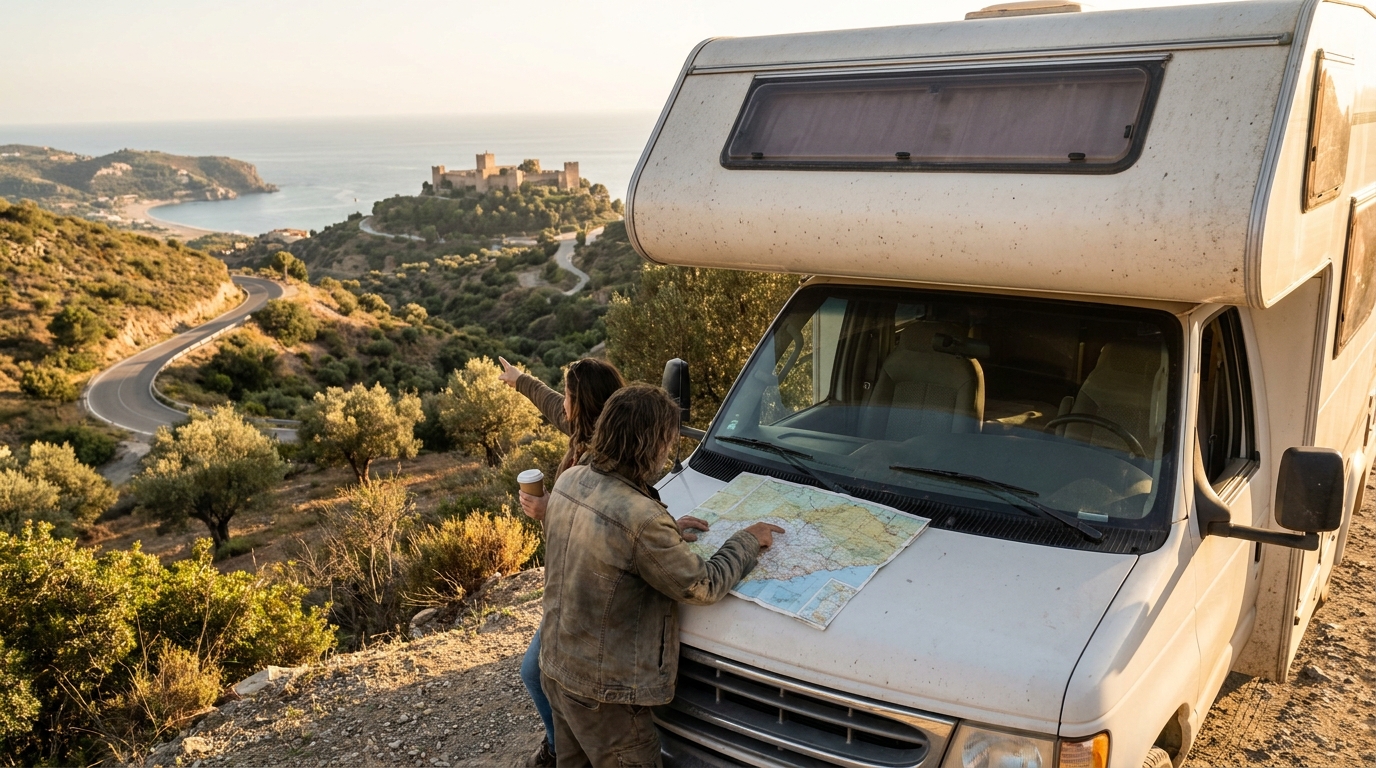 Long-Term RV Driving in Malaga - Monthly Routes 2026